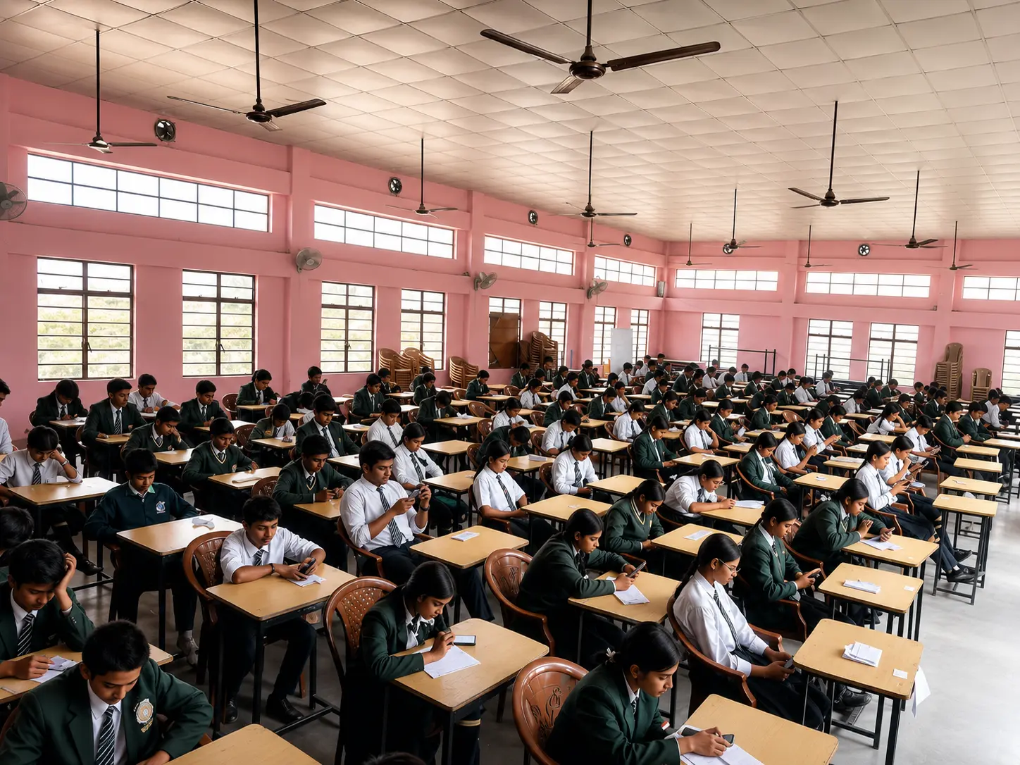 School campus environment